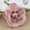 Bolsa Estilo Coreano Flor de Gasa de Corazón Hecho a Mano DIY Flor para Zapato Flor para Cabeza Accesorios para Prenda Accesorios Flor de Tela Hecha a Mano