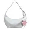 Bolsa de lua crescente casual transfronteiriça fresca doce bolsa de ombro única retrô sob o braço bolsa de ombro cruzado de personalidade moderna elegante para o trabalho