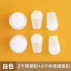 Cadarços Sem Laço para Pessoas Preguiçosas, Preto e Branco, Cadarços Elásticos Convenientes, Cadarços Coloridos Sem Laço para Crianças