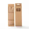 Paquete Doble de Popotes de Vidrio de Borosilicato Alto, Caja Multi-Paquete, Resistentes a Altas Temperaturas, Coloridos, Ecológicos, para Té de Burbujas y Bebidas, Fabricante de Tubos de Vidrio