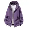 Chaqueta de una sola capa para parejas, marca de moda en ropa para exteriores, chaqueta de color dopamina para primavera y otoño para parejas