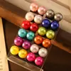 Venta Caliente Transfronteriza Pendientes de Perla Rosa con Strass de Múltiples Pares Traje de Moda Mixto Pendientes Simples Versátiles