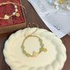 Pulsera Tejida Hecha a Mano DIY Conejo de Jade Fuzi Bolsa de Material Cuerda de Mano Casera Día de la Madre 520 Regalo para Mamá y Novia