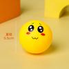 Bebê e Crianças Beliscar e Gritar Bola de Mão Brinquedo de Descompressão Expressão Fofa Rosto Sorridente Enfeites Decorativos Modelo Criativo Bola Colorida