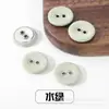 Botões Duplos Cobertos de Tecido para Ternos, Camisas, Suéteres, Botões Decorativos, Ilhós para Roupas, Botões Duplos Coloridos Cobertos de Tecido