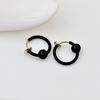 13mm Beaded Circle Ear Clip Brincos Invisíveis Furos de Orelha Indolor Clipe de Orelha de Mola Fivela de Orelha Elástico Anel de Lábio Anel de Nariz