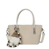 Bolso tejido de alta gama vintage para mujer, nuevo bolso cruzado versátil de moda 2026, bolso de mano para el trabajo, bolso de hombro tipo cubo