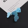 Parche de Anillo Brillante con Forma de Corazón Pintado de Colores Funda para Teléfono Correa de Teléfono Hecha a Mano DIY Hebilla Accesorios Pequeños