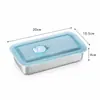 Fiambrera de Acero Inoxidable 304, Fiambrera para Trabajadores de Oficina, Recipiente para Snacks, Recipiente Sellado para Refrigerador, Fiambrera con Compartimentos