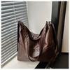 2024 inverno novo este ano popular retro simples moda grande capacidade multifuncional bolsa de axila feminina