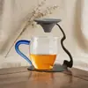 Nuevo Estilo Colador de Té Xiangyun Sin Poros y Filtro Integrado Taza de Ceremonia Embudo Filtro de Café Juego de Té para Preparar Té, Filtro de Cerámica