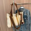 Bolsa Tote Feminina Grande Capacidade 2025 Verão Nova Bolsa de Mão Casual para Trabalho Moda Bolsa de Estudos Bolsa de Ombro