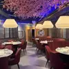 Estilo Japonês Criativo Minimalista Pousada Hotel Restaurante Sala de Estar Quarto Escritório Nórdico Italiano Sala de Chá Bar Pendente de Tecido