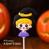 20.24 millones de Adorno de Bola de Mousse Tema Día Festivo Sombrero de Dulce Decoraciones para Pastel Linterna de Calabaza Adornos Felices Fiestas
