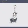 Chaveiro Acrílico Anime Jujutsu Kaisen Pingente Versão Q Gojo Satoru Geto Suguru Decoração de Mochila Presente