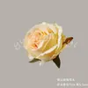 Flores Artificiales Champagne, Rosas y Hortensias Realistas de Alta Gama, Venta al por Mayor para Decoración de Bodas, Materiales DIY para Arte Floral