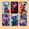 Colección Naruto Animación de Dibujos Animados Lindo Set Protector Comida Estudiantil de Campus Dibujos Animados Autobús Set de Tarjeta de Identificación