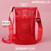 Capa de copo isolada em malha, prática para viagem, design simples, pode ser usada na transversal, capa de copo universal para garrafas de água, estilo crossbody