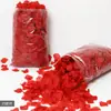 Quarto de Casamento Confissão de Noivado Decoração Romântica Suprimentos Rosa de Casamento Pétalas Vermelhas Falsas de Tecido para Espalhar