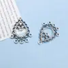 20 pendientes huecos retro mixtos colgantes de aleación joyería hecha a mano accesorios de pendientes de moda fabricantes venta al por mayor