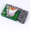 Mayoreo de fabricante sacapuntas grande caja plegable abrecartas sacapuntas negro plateado cuchillo de utilidad cuchillo pequeño afilado