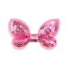 Accesorios para el Cabello de Niños de Exportación de 6 cm, Moño Bordado con Lentejuelas, Pajarita de Mariposa Imitación con Lentejuelas, Accesorios de Bricolaje, 32 Colores