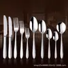 Acero Inoxidable Hotel Vajilla Occidental Set de Cuchara para Bistec y Postre Juego de Cuchillo y Tenedor de Dos Piezas Juego de Tres Piezas de Cuchillo, Tenedor y Cuchara para Bistec para el Hogar