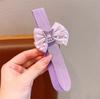 Diadema de velcro para niña, linda pegatina de flequillo Kulomi para niña, artefacto para clasificar cabello roto, horquilla para el cabello, tocado