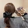 Nueva banda elástica para el pelo de estilo coreano, versátil, de gran tamaño, alta elasticidad, duradera, banda de goma exquisita que no daña el pelo, accesorios para el pelo con temperamento