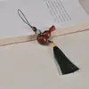 Llavero de calabaza de madera de durazno, colgante pequeño de calabaza personalizado de sándalo, cadena para teléfono, accesorio para bolso, accesorio creativo para hombres y mujeres