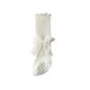 Calcetines de Verano para Bebé, Malla Fina, Calcetines Largos hasta la Rodilla Clase A para Recién Nacido Anti-Mosquitos, Calcetines de Algodón con Lazo