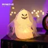 Caixa de Almoço de Polpa de Halloween Decoração de Bolo Fantasma Engraçado Demônio Abóbora Pom-pom Chapéu Pequeno Acessórios de Inserção