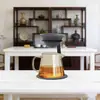 Colador de té de filtro redondo no poroso para uso doméstico, filtro de té integrado e infusor de té de taza de justicia