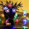 Atacado de Fábrica Amazon Venda Quente Cordão de Luzes de Flocos de Neve de Natal Luzes Decorativas de Natal Cordão de Luzes Ambiente de Flocos de Neve LED