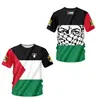 Camiseta de Futebol 3D Estampada com Bandeira Nacional e Emblema, Camiseta Esportiva de Manga Curta para Verão, Direto do Fabricante
