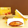 Cajas Desechables Elegantes para Batatas Horneadas, Batatas Horneadas, Batatas Rojas, Camote, Batatas, Cajas para Rábanos, Charolas de Papel para Snacks