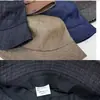 Sombrero de Pescador Simple de Color Sólido Estilo Japonés con Etiqueta N para Mujer, Sombrero de Sol Versátil Casual para Primavera y Verano, Sombrero de Cubo, Sombrero de Tela para Hombres y Mujeres