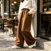 Pantalones de tiro alto, pierna ancha y largo extendido para otoño e invierno, con un corte curvo que hace que las piernas parezcan rectas, corte holgado, disimuladores, adecuados para ir al trabajo y para uso casual, versátiles y adecuados para tipos de cuerpo de pera