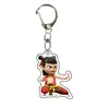 Nezha 2 Chico Demonio Naohai Alrededor de Nezha Ao Bing Lindo Divertido Decorativo Mochila Escolar Colgante Pequeño Llavero Acrílico