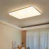 Lámpara de techo de sala de estar de estilo japonés de espectro completo, ambiente moderno simple, hogar, lámpara de troncos nórdicos para toda la casa, paquete combinado