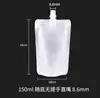 Bolsa con Boquilla de Papel de Aluminio Puro Bolsa Dispensadora de Líquidos de Agua Rica en Hidrógeno Bolsa Espesada para Leche de Soya Bolsa de Empaque para Llevar Cerveza Jugo Bebida