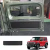 Adecuado para 25 modelos de Suzuki Jimny Nomade, cuero para portón trasero anti-patadas, pegatina de cuero Jimny, resistente al desgaste y a los arañazos