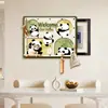 Pintura Decorativa de Dopamina para Caixa de Medidor Elétrico, Caixa Multimídia Sem Furos, Quadro de Disjuntores, Prateleira de Painel Perfurado, Gancho de Cobertura