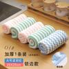 Paño absorbente de doble cara catiónico con rayas de onda de color, sin aceite, para lavar platos, paño de cocina, venta al por mayor de fábrica