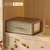 Caja de Almacenamiento de Calcetines Estilo Vintage, Canasta de Almacenamiento de Ropa Interior Tres en Uno, Organizador tipo Cajón para Ropa Íntima, Solución que Ahorra Espacio