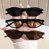 Gafas de sol ovaladas retro americanas de moda, a la moda y sexys, adecuadas para sesiones de fotos de estilo callejero, que ofrecen protección solar y sombra tanto para hombres como para mujeres.