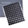 1-3cm Velcro Adesivo Redondo Veludo Livro Silencioso Artesanal DIY Velcro Autoadesivo Nylon Sem Costura Fivela de Ponto Pequeno
