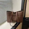 2026 Verano Nueva Moda Casual Bolso de Mujer Textura Simple Personalidad Bolso de Hombro Bolso de Mano Bolso Tote para el Trabajo