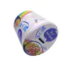 Fabricante de Dongguan Latas Redondas de Hojalata Personalizadas Latas Metálicas para Alimentos Alcancía de Juguete Venta al por Mayor de Alta Calidad