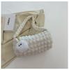 Bolsa de ombro feminina simples estilo western xadrez bolha da moda para todas as ocasiões, nova no atacado para o verão, bolsa de mão estilo coreano